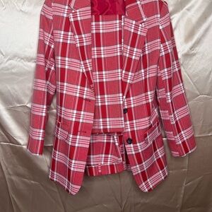 ASOS Red Suit Blazer and Pants